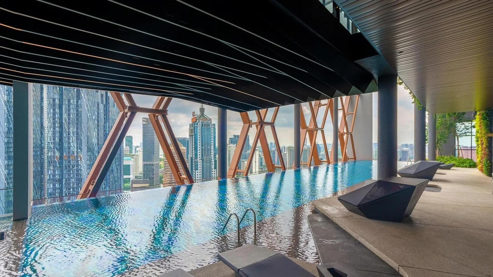 Klcc Sky Villa Suites Scarletz Kuala Lumpur Malajsie